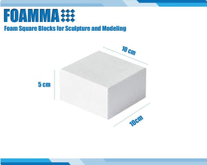 Foam Square Blocks for Sculpture and Modeling